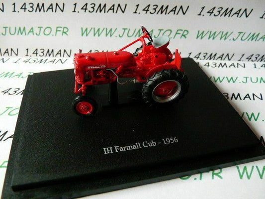 TR37 Tracteur 1/43 universal Hobbies n° 118 IH Farmall Cub 1956