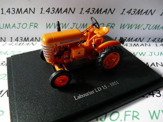 TR39 Tracteur 1/43 universal Hobbies n° 92 LABOURIER LD 15 1951