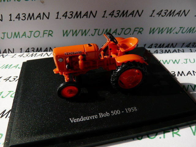 TR61 Tracteur 1/43 universal Hobbies n° 97 VENDEUVRE Bob 500 1958