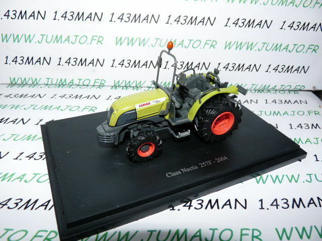 TR95 Tracteur 1/43 universal Hobbies n° 58 : CLAAS NECTIS vigneron 257F 2004