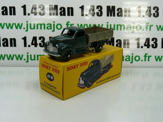 DT53 Voiture réédition DINKY TOYS atlas : 25M Studebaker Benne Basculante