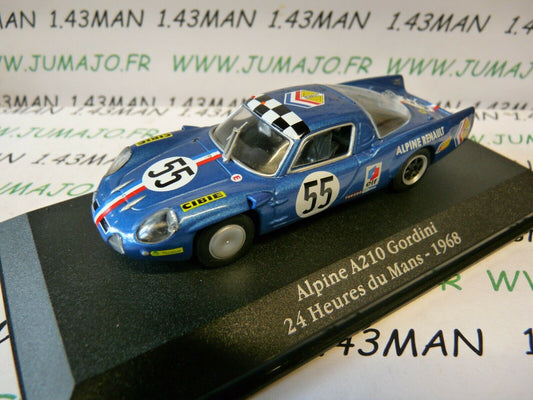 GOR23 Voiture saga GORDINI atlas ELIGOR : Alpine A210 24 H du Mans 1968 #55