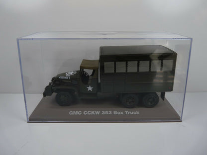 BL22 atlas IXO 1/43 Blindés WW2 GMC CCKW 353 Box truck US army Blister abîmé broken