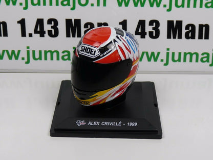 CM18 CASQUE MOTO GP 1/5  : ALEX CRIVILLE 1999