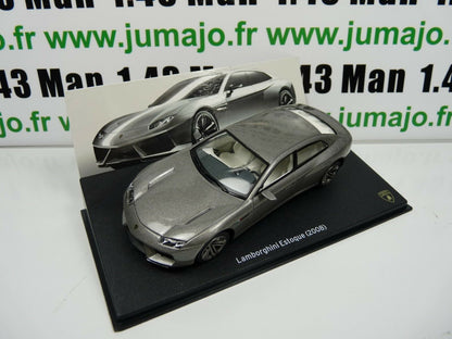 LB9 voiture 1/43 IXO LAMBORGHINI ESTOQUE 2008