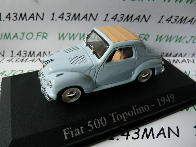 RBA6 voiture 1/43 RBA Italie IXO : FIAT 500 Topolino 1949