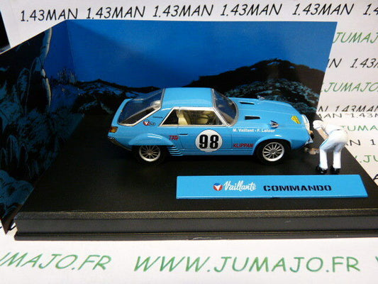 MV11 voiture altaya IXO 1/43 diorama BD MICHEL VAILLANT Vaillante Commando N°11