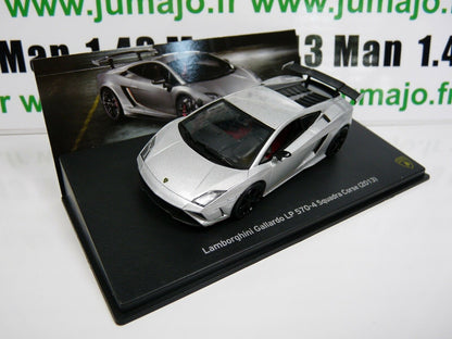 LB62 voiture 1/43 IXO LAMBORGHINI : Gallardo LP 570-4 Squadra Corse 2013