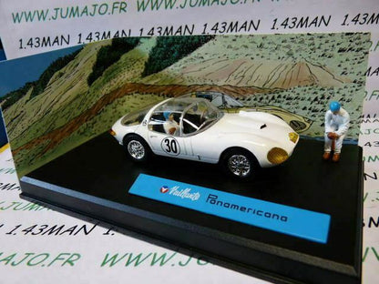 MV6 voiture altaya IXO 1/43 diorama MICHEL VAILLANT :PANAMERICANA n°6