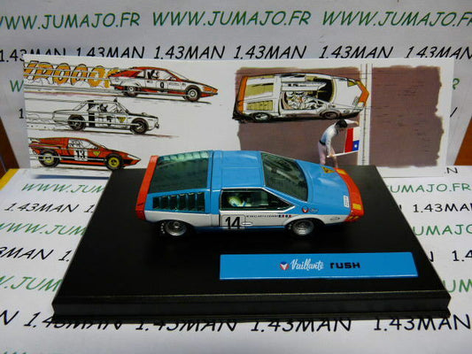 MV16 voiture altaya IXO 1/43 diorama BD comics MICHEL VAILLANT : RUSH n°16