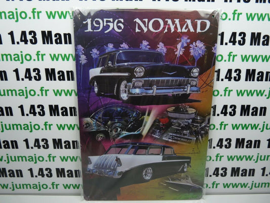 PA12 PLAQUES TOLEE vintage 20 X 30 cm : 1956 Nomad