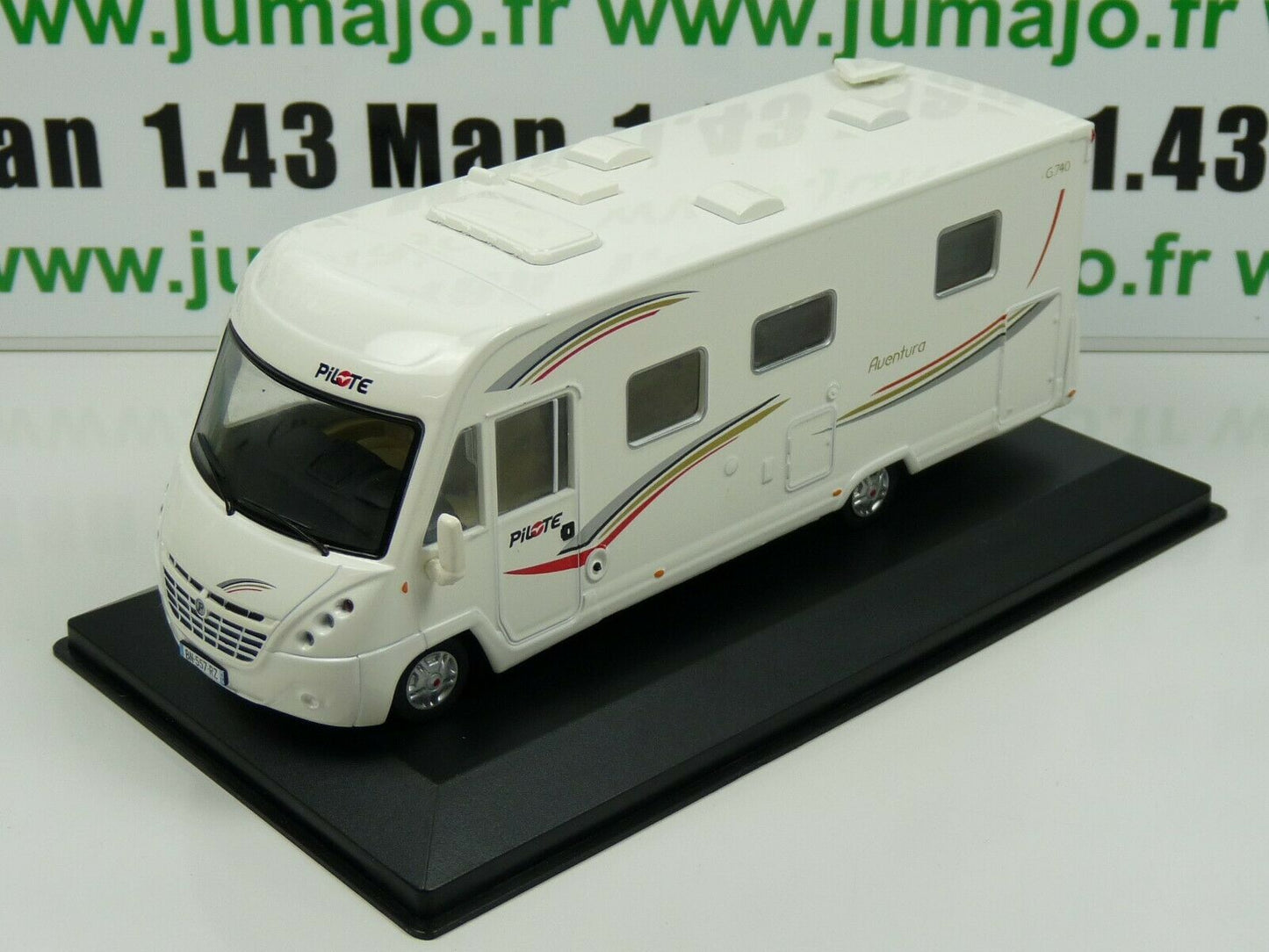 CC40 1/43 camping cars hachettes : Pilote G740 Aventura 2011