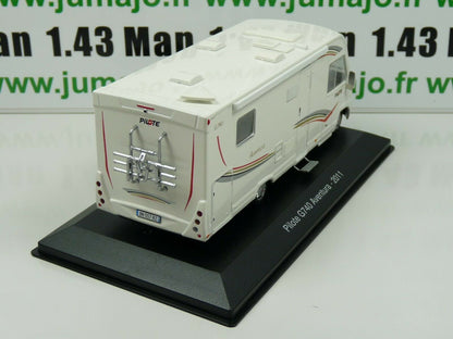 CC40 1/43 camping cars hachettes : Pilote G740 Aventura 2011