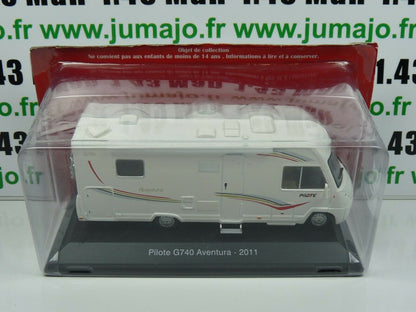 CC40 1/43 camping cars hachettes : Pilote G740 Aventura 2011