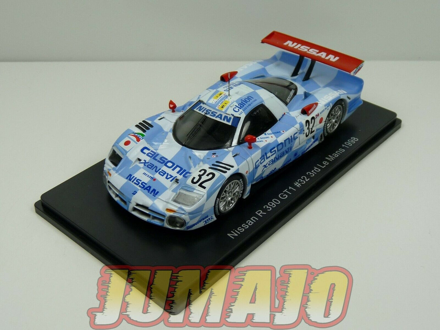 24H86 1/43 HACHETTES 24 Heures Le Mans : Nissan R 390 GT1 32 1998 Suzuki