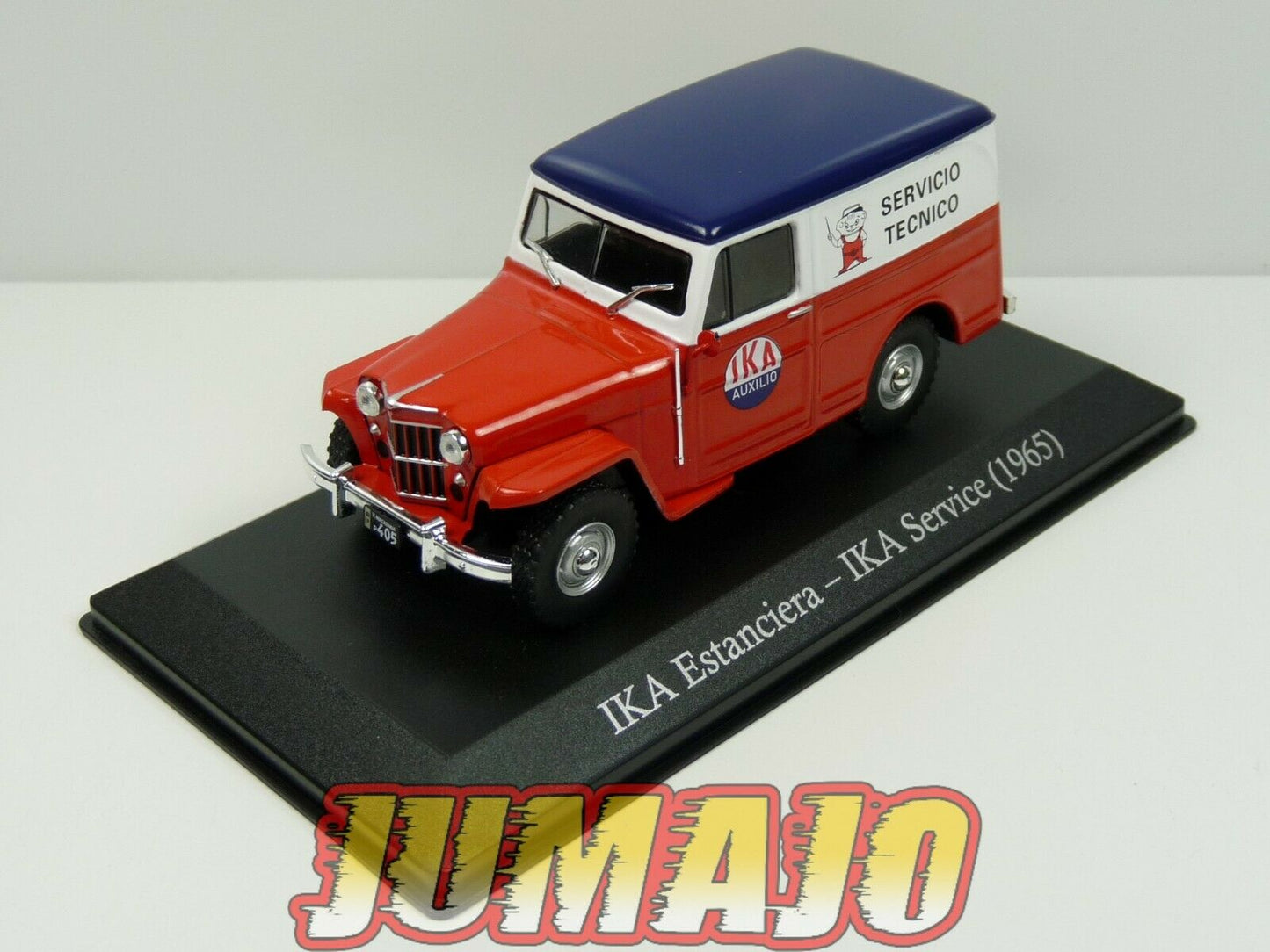 SER10 1/43 SALVAT Vehiculos Servicios IKA Estanciera service 1965 jeep willys s