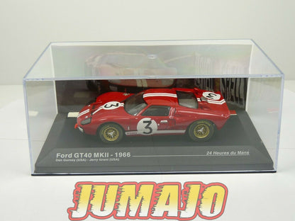 MS5 voiture 1/43 IXO 24 Heures Le Mans : FORD GT40 MKII 1966