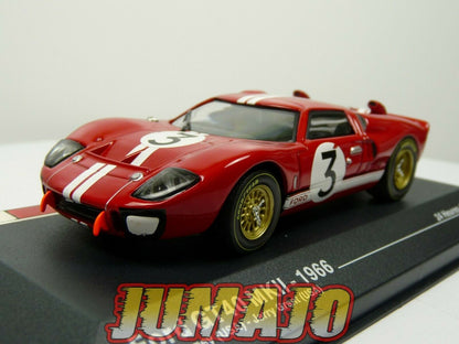 MS5 voiture 1/43 IXO 24 Heures Le Mans : FORD GT40 MKII 1966