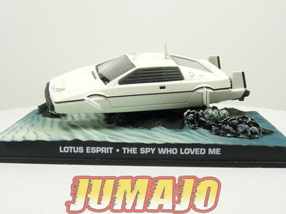 JB134 voiture 1/43 IXO 007 JAMES BOND : Lotus esprit  the spy who loved me