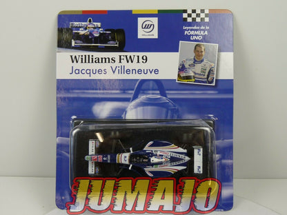 FOR6 voiture SOL90 1/43 F1 Formule 1 : Williams FW19 1997 Jacques Villneuve