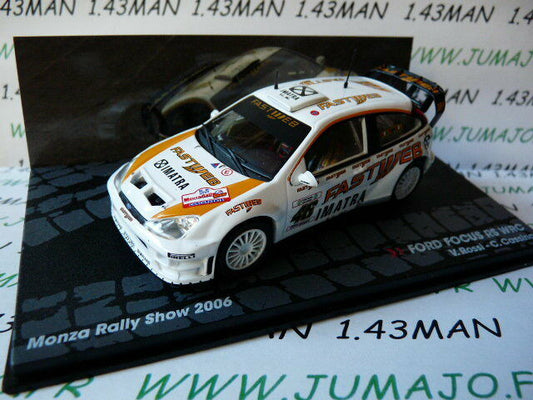 RIT70 voiture 1/43 IXO Altaya Rallye FORD Focus RS WRC Valentino ROSSI 2006