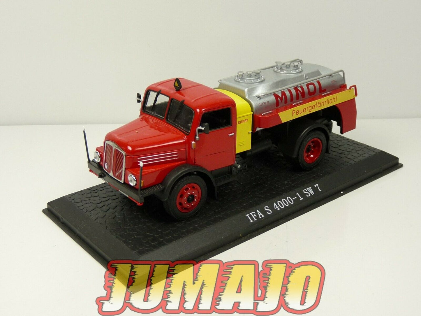 DDRT7 CAMIONS 1/43 atlas IXO : IFA S 4000 - 1 SW 7 citerne MINOL