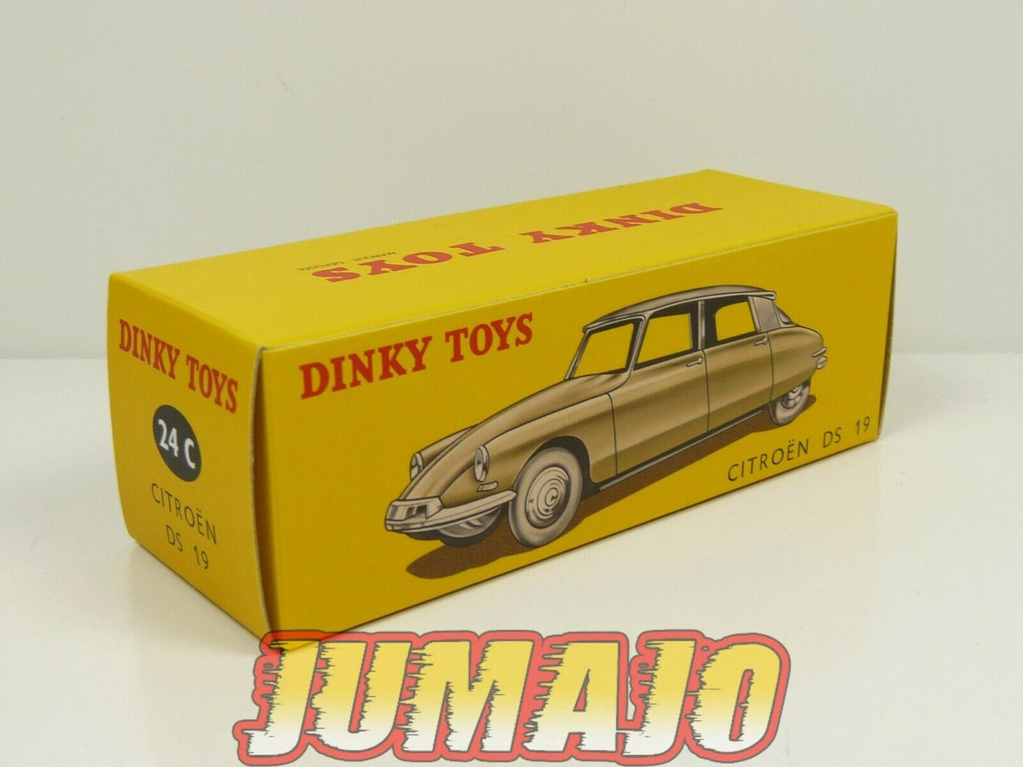 DT49 voiture 1/43 réédition 24C DINKY TOYS Atlas : CITROËN DS 19 aubergine