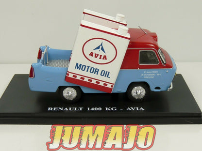 TDF68 voiture Tour De France 1/43 Hachettes RENAULT 1400kg Avia