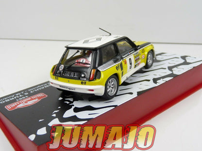 RMC18 1/43 IXO Altaya RallyeMonte Carlo : 1981 RENAULT 5 TURBO J. Ragnotti