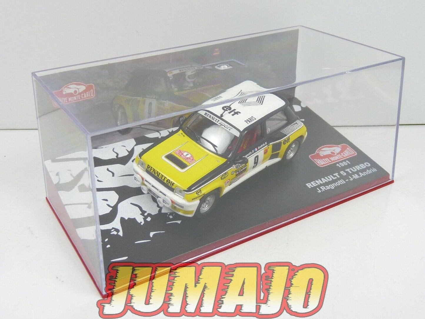 RMC18 1/43 IXO Altaya RallyeMonte Carlo : 1981 RENAULT 5 TURBO J. Ragnotti