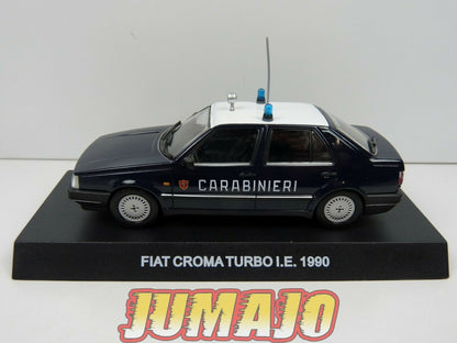 CR48 voiture 1/43 DeAGOSTINI CARABINIERI : FIAT CROMA Turbo I.E. 1990
