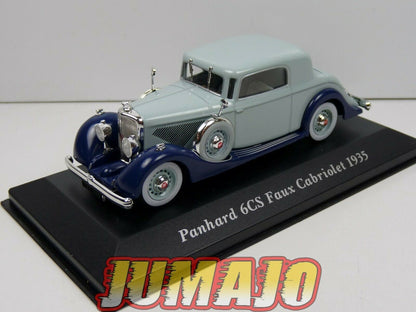 VC40 Voiture 1/43 IXO altaya Voitures d'autrefois PANHARD 6CS Faux Cabriolet 1935