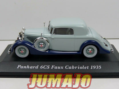 VC40 Voiture 1/43 IXO altaya Voitures d'autrefois PANHARD 6CS Faux Cabriolet 1935