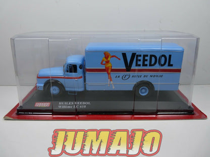 GM15 Camion 1/43 IXO HACHETTE Garage moderne : WILLEME LC610 Huilles Veedol