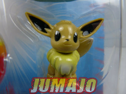 BLI38 2 Figurine Pokémon Battle Figures Excelangue #108 Evoli #133 Poké Ball