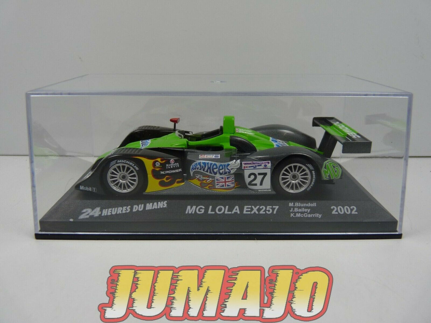 24H98 voiture 1/43 IXO Altaya 24 Heures Le Mans : MG LOLA EX257 2002 #27