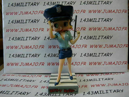 BB5 figurine Betty boop resine en blister MIB 12 cm environ : police new york