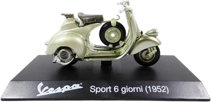 Lot 2 MOTO VESPA ITALIE Fassi Toys 1/18 : Sport 6 Giorni + Hoffmann 125