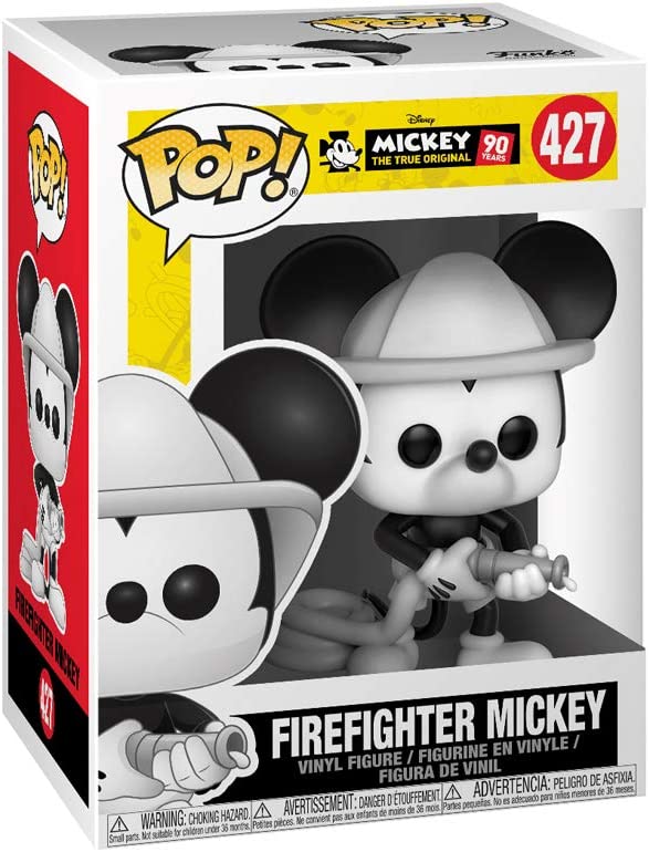 Figurine Vinyl FUNKO POP Disney Mickey : Firefighter Mickey #427