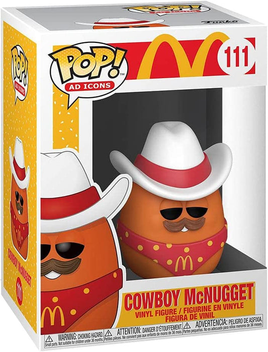 Figurine Vinyl FUNKO POP McDonald's : Cowboy McNugget #111