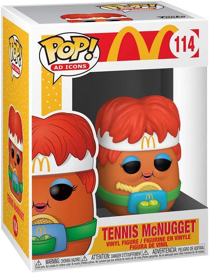 Figurine Vinyl FUNKO POP McDonald's : Tennis McNugget #114