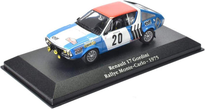 GOR25 Voiture saga GORDINI atlas ELIGOR : Renault 17 Gordini Ralley Monte Carlo 1975