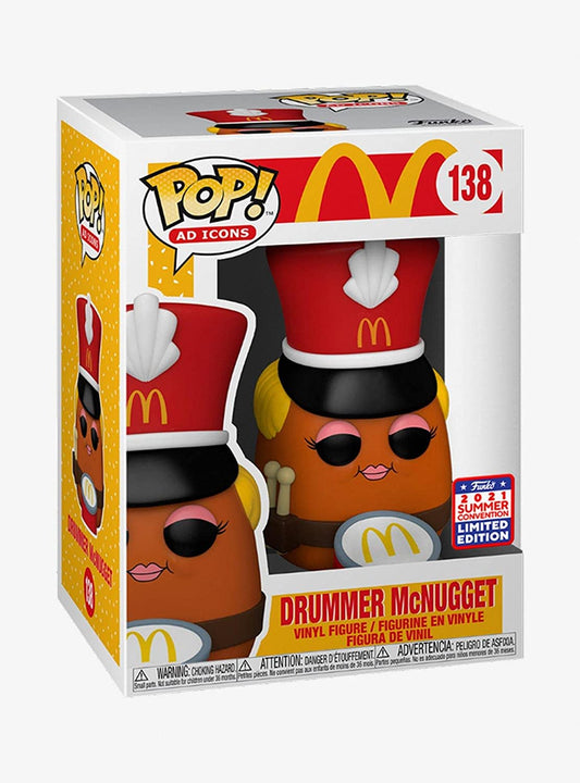 Figurine Vinyl FUNKO POP McDonald's : Drummer McNugget #138 2021 Summer Convention