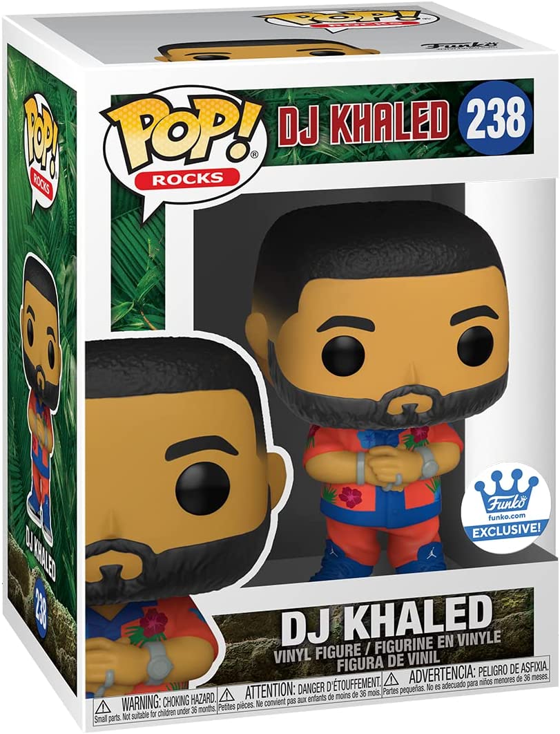Figurine Vinyl FUNKO POP Rocks : DJ Khaled #238 Web Exclusive