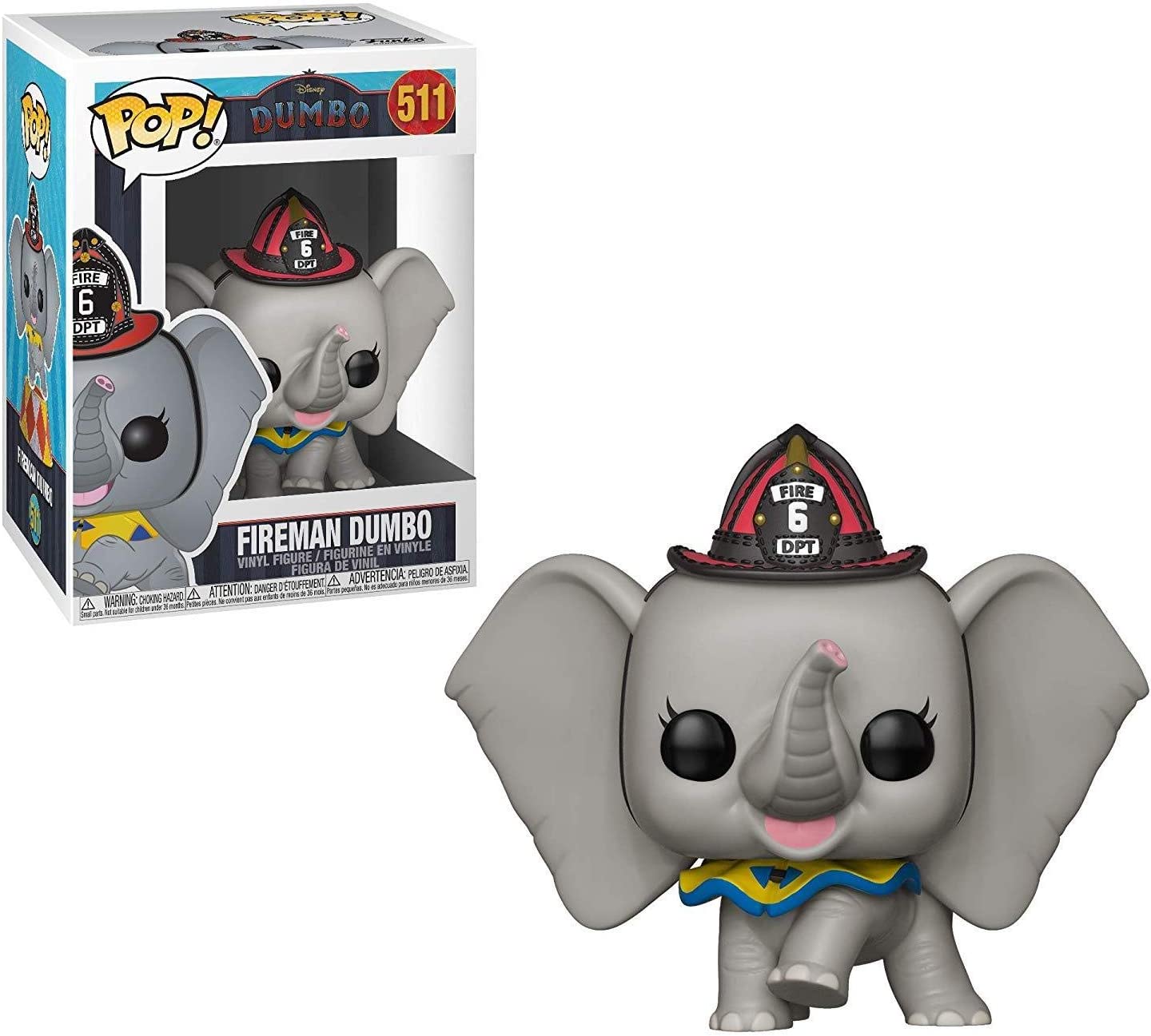Figurine Vinyl FUNKO POP Disney Dumbo : Fireman Dumbo #511