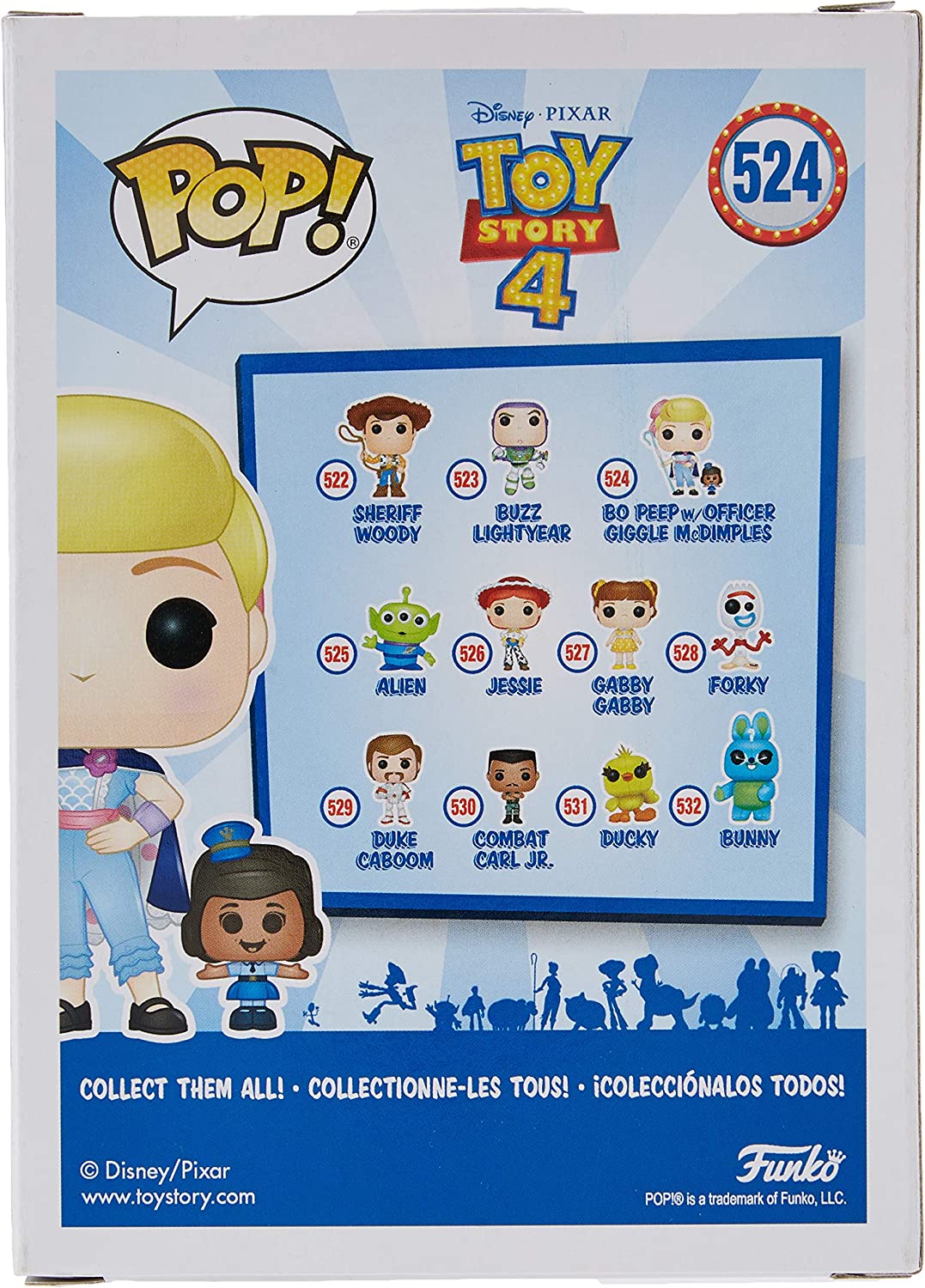 Figurine Vinyl FUNKO POP Toy Story 4 : Bo Peep #524