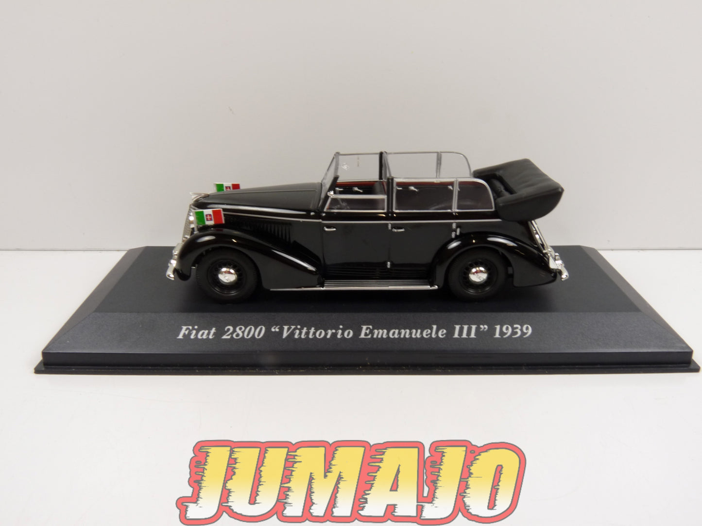 VC47 Voiture 1/43 IXO altaya Voitures d'autrefois : FIAT 2800 "Vittorio Emanuele III" 1939