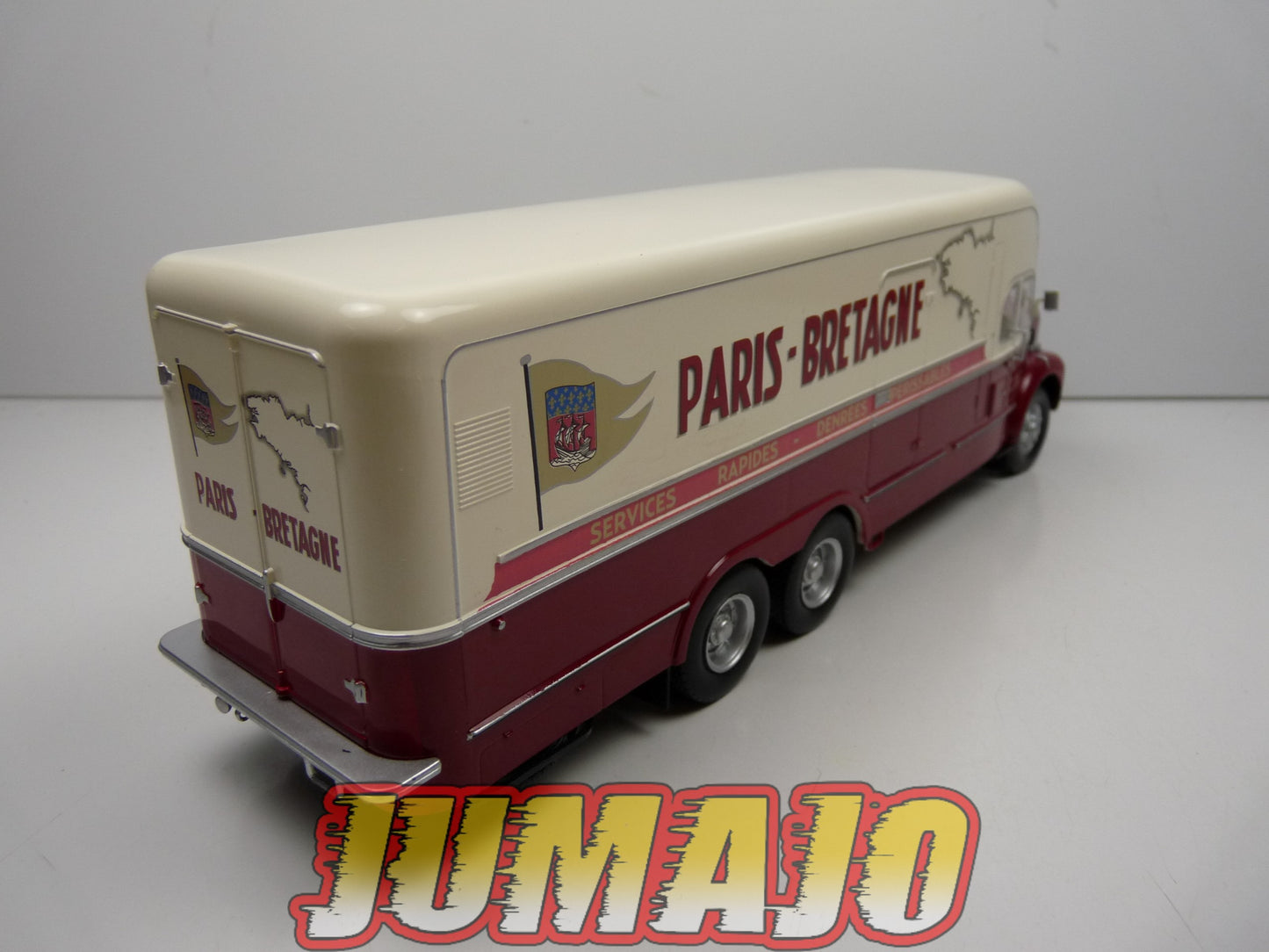 BER12 CAMIONS 1/43 Hachette IXO BERLIET GBM 15 Services Rapides PARIS - BRETAGNE