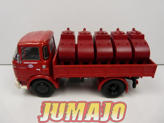 BER18 CAMIONS 1/43 Hachette IXO BERLIET GAK5 Plateau ridelles ESSO