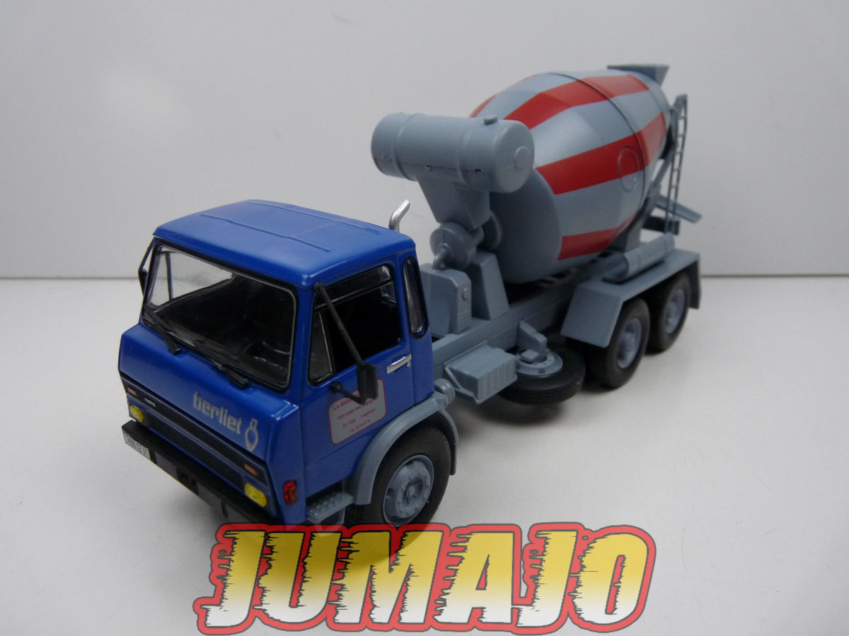 Modèle Réduit BERLIET GLM 10B Malaxeur à Asphalte 1/43 - IXO, édition R. Martin Vosges, Occasion